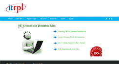 Desktop Screenshot of itrpl.com