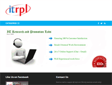 Tablet Screenshot of itrpl.com